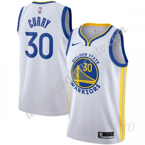 léxico Galantería Vamos Camisetas NBA Niños Golden State Warriors 2019-20 Stephen Curry 30# Blanco  Association Edition Swingman