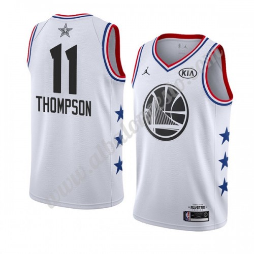 Camisetas NBA Baratas Warriors 2019 Klay Thompson 11# Blanco All Star Game